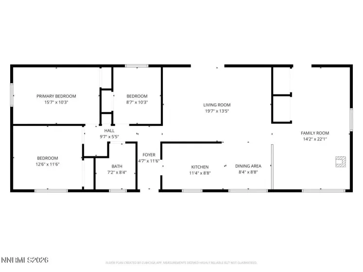 1355 Bonanza, Fallon, Nevada 89406, 3 Bedrooms Bedrooms, ,1 BathroomBathrooms,Residential,Residential,Bonanza,260004135