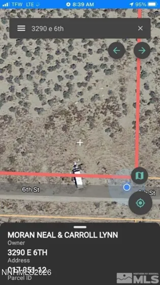 3290 6th, Silver Springs, Nevada 89429, ,Land,Residential,6th,260004086