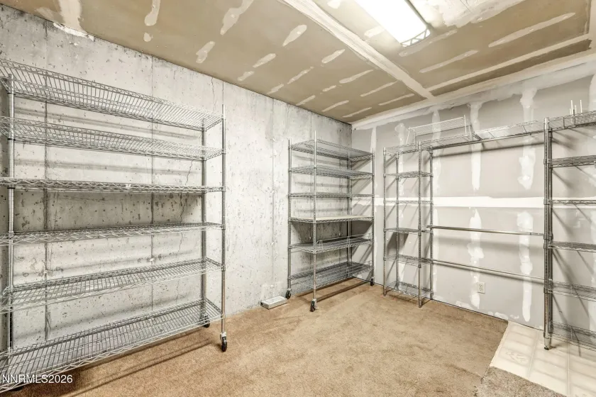 Extra basement storage room