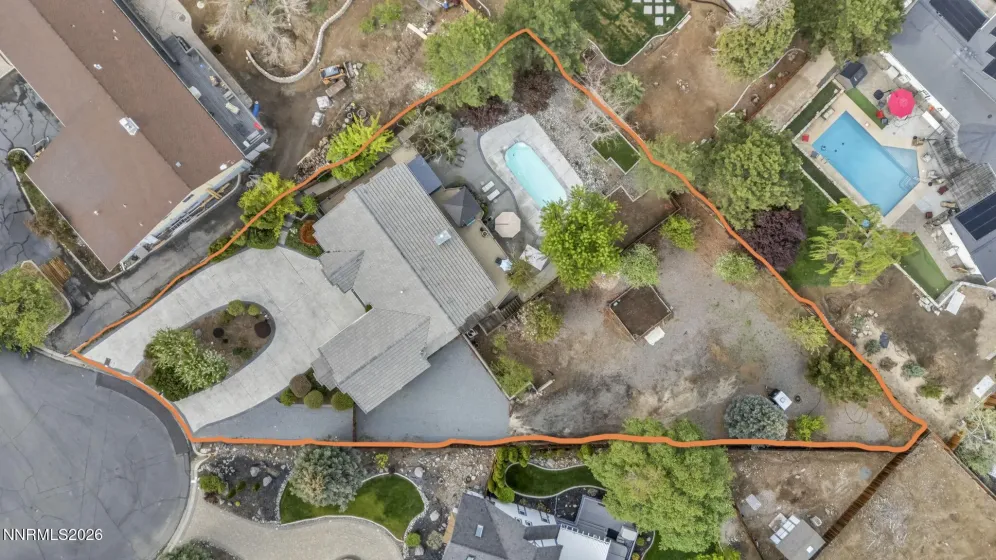 Outline of Full Lot (not exact)