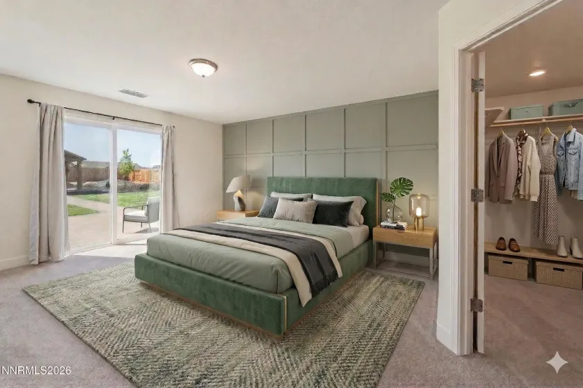 Primary Bedroom - Virtually Staged