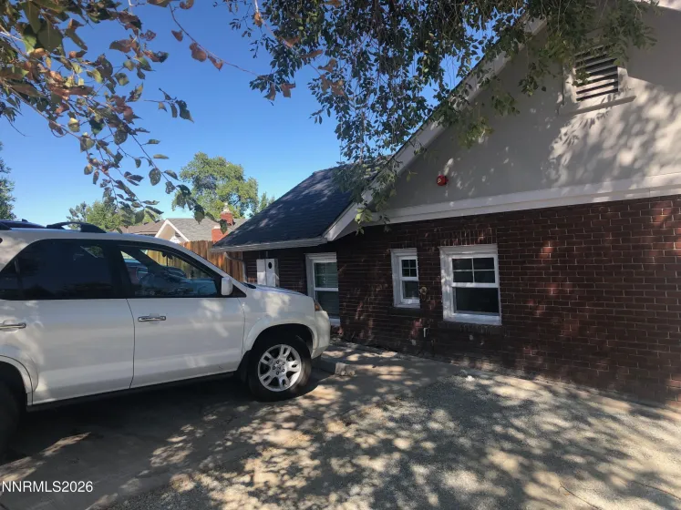 Off street parking behind apt 201