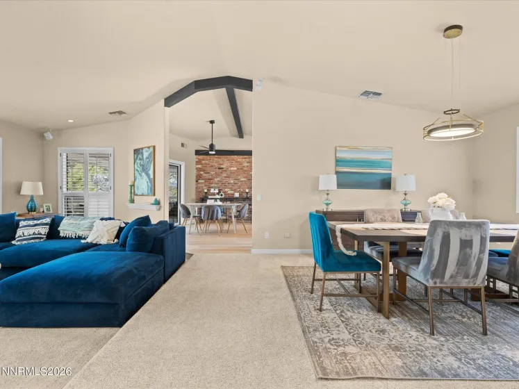 Living and Dining Room/ Great Room Concept