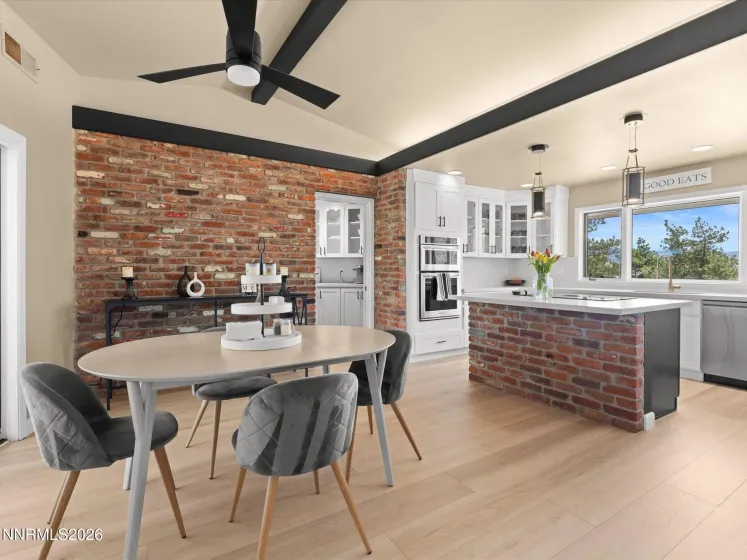 Kitchen with breakfast nook