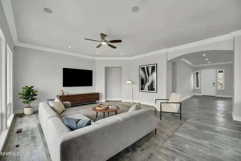 Great room- Virtually Staged