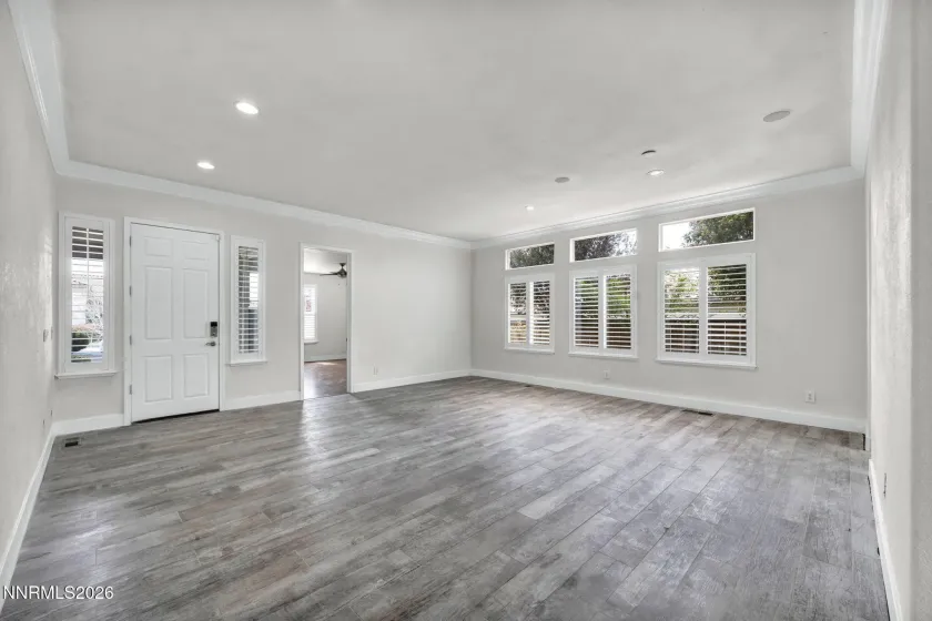 foyer/ family/ dining area