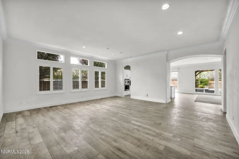 foyer/family/dining area