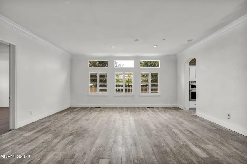 foyer/family/dining area