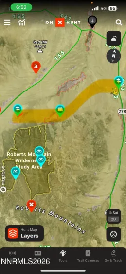 ) T24N, R50E SC.17 S2SW4 SW4SE4, Eureka, Nevada 89316, ,Land,Residential,SW4SE4,260004386