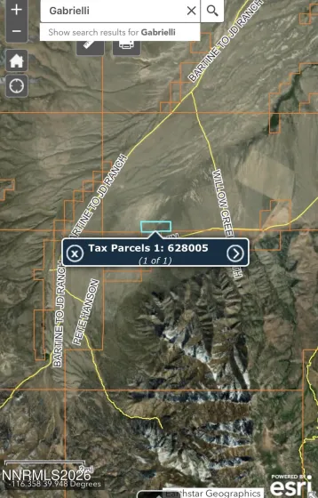 ) T24N, R50E SC.17 S2SW4 SW4SE4, Eureka, Nevada 89316, ,Land,Residential,SW4SE4,260004386