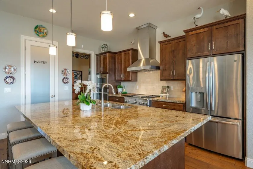 Everyone loves an island and a pantry in the kitchen.. this one has both.
