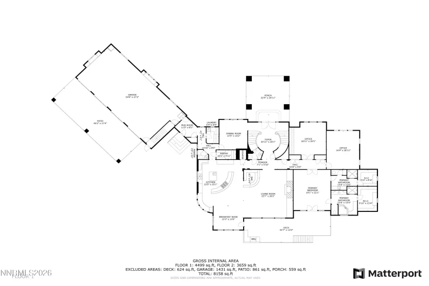 229 Five Creek, Gardnerville, Nevada 89460, 10 Bedrooms Bedrooms, ,10 BathroomsBathrooms,Residential,Residential,Five Creek,260004426