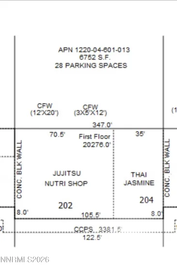 1332 Highway 395, Gardnerville, Nevada 89410, ,Commercial Sale,Residential,Highway 395,260004451