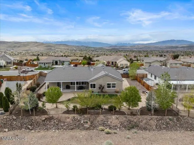 Aerial Backyard View
