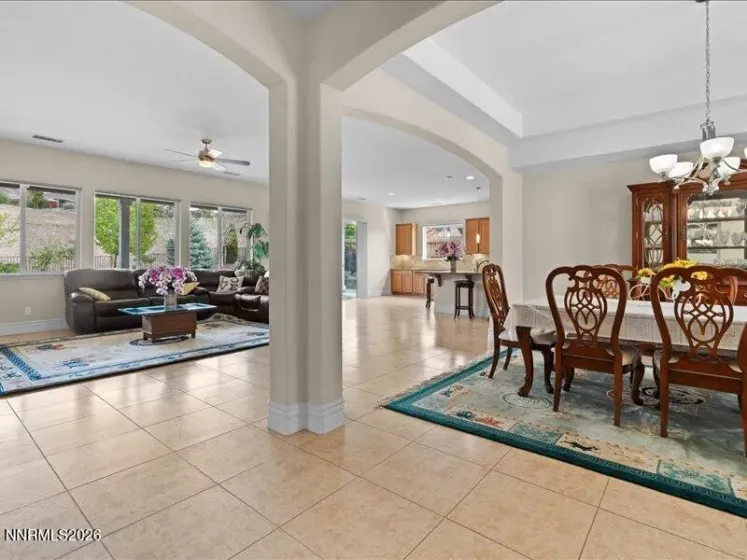 Foyer To Living Spaces