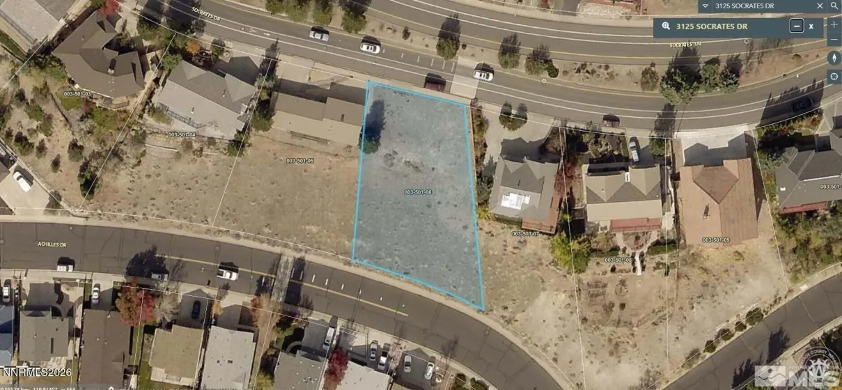 3125 Socrates, Reno, Nevada 89512, ,Land,Residential,Socrates,260004486