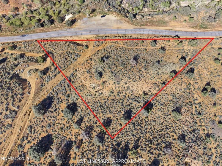 Approx Property Lines in Red