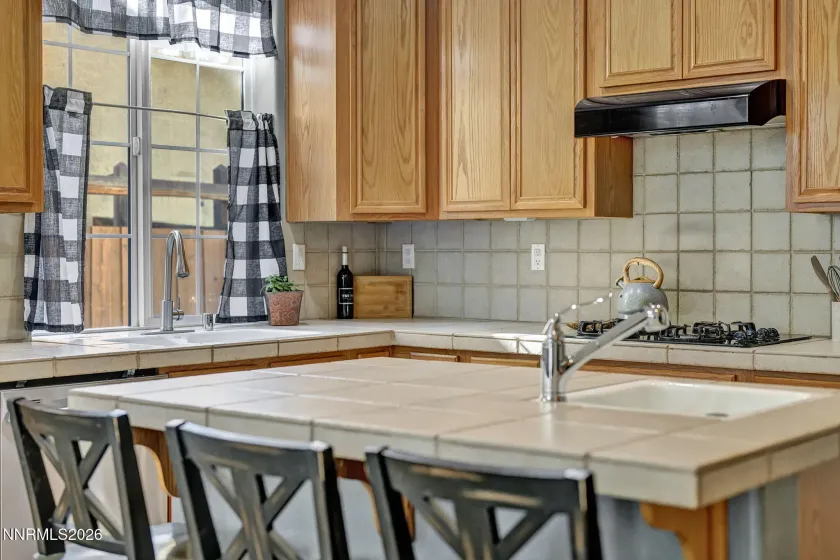 Kitchen Island with Additional Sink