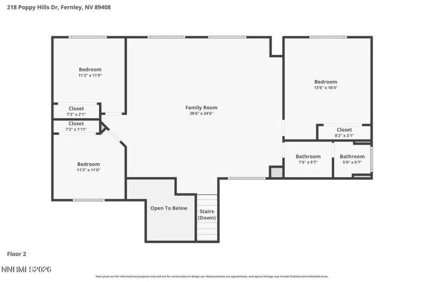218 Poppy Hills, Fernley, Nevada 89408, 4 Bedrooms Bedrooms, ,3 BathroomsBathrooms,Residential,Residential,Poppy Hills,260004591