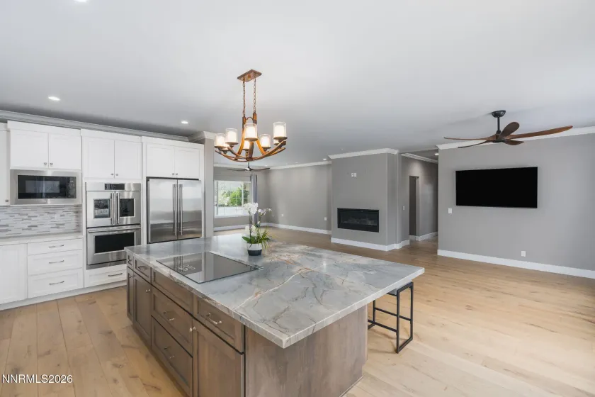 Contemporary finishes and brand new appliances