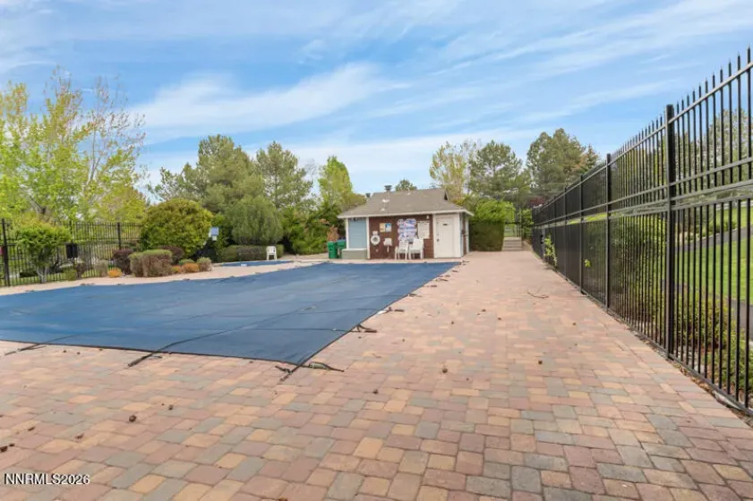 HOA swimming pool and hot tub