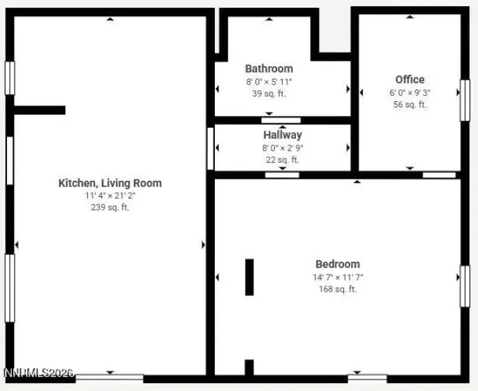 59 5th, Battle Mountain, Nevada 89820, 2 Bedrooms Bedrooms, ,1 BathroomBathrooms,Residential Income,Residential,5th,260004721
