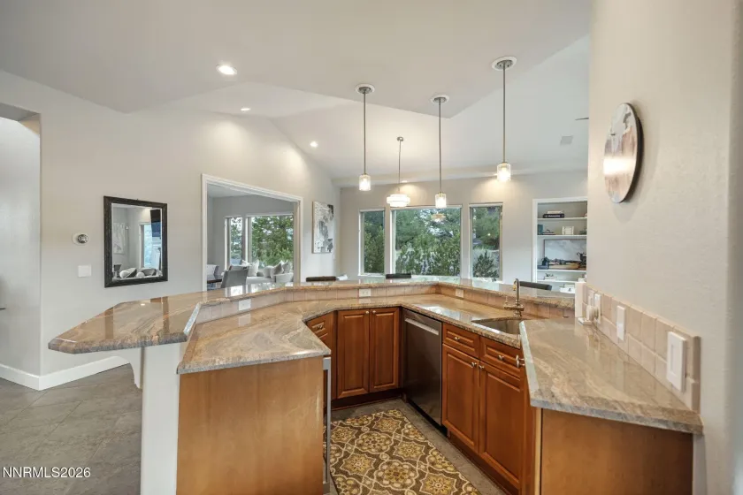 Bar w/Dishwasher and Fridge