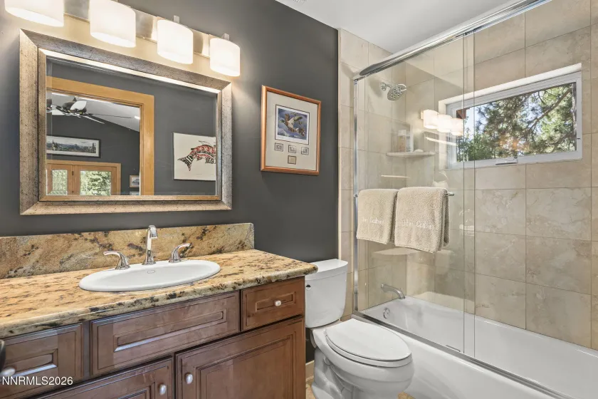 Bathroom off Game Room