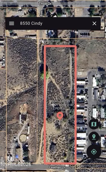 8550 Cindy, Reno, Nevada 89506, ,Land,Residential,Cindy,260004744