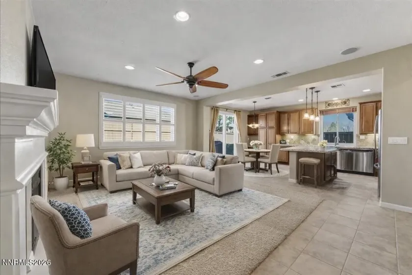 Virtually Staged Greatroom