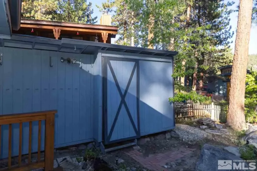back yard shed