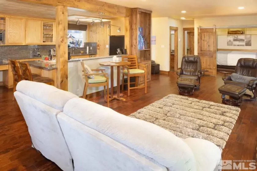 Family Room Looking Towards Kitchen