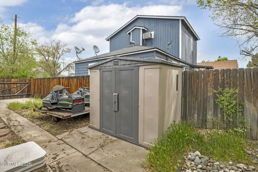 Shed *snowmobile trailer to be removed prior to coe