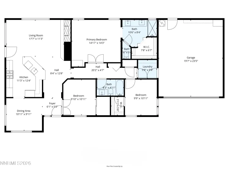 1682 Iron Mountain, Reno, Nevada 89521, 3 Bedrooms Bedrooms, ,2 BathroomsBathrooms,Residential,Residential,Iron Mountain,260005052
