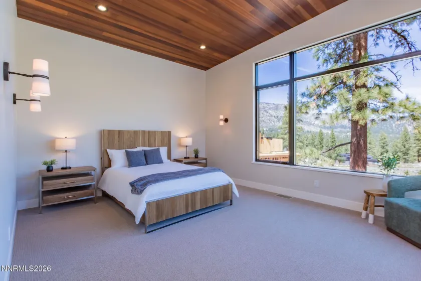 Primary Bedroom with big views