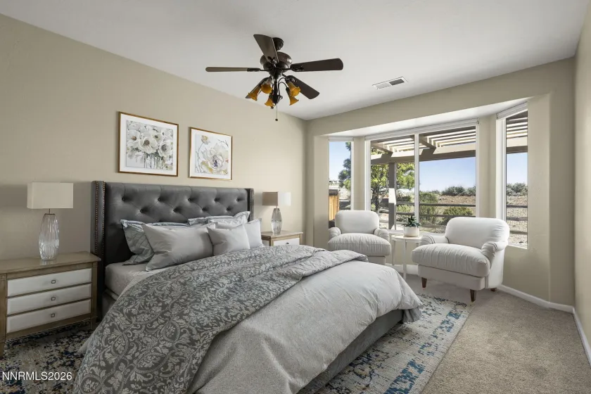 Primary Bedroom w/Virtual Staging