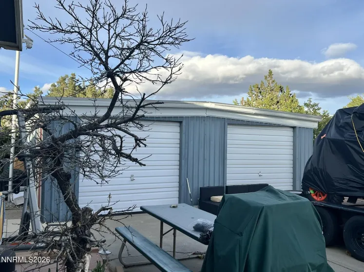 2 car detached Garage