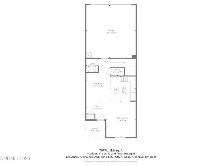 1032 Arbor, Carson City, Nevada 89701, 2 Bedrooms Bedrooms, ,3 BathroomsBathrooms,Residential,Residential,Arbor,260005191
