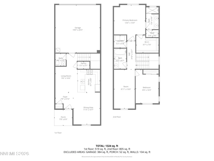 1032 Arbor, Carson City, Nevada 89701, 2 Bedrooms Bedrooms, ,3 BathroomsBathrooms,Residential,Residential,Arbor,260005191