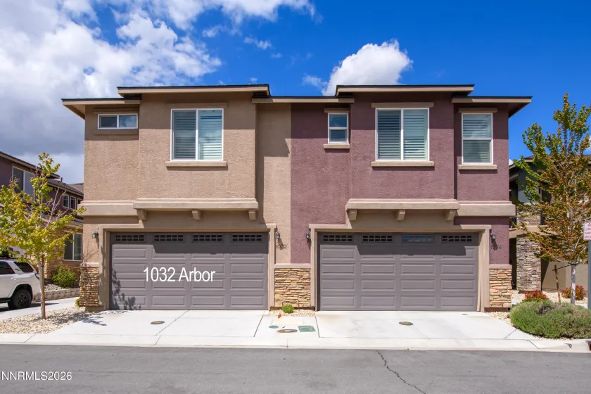 View from garage entry