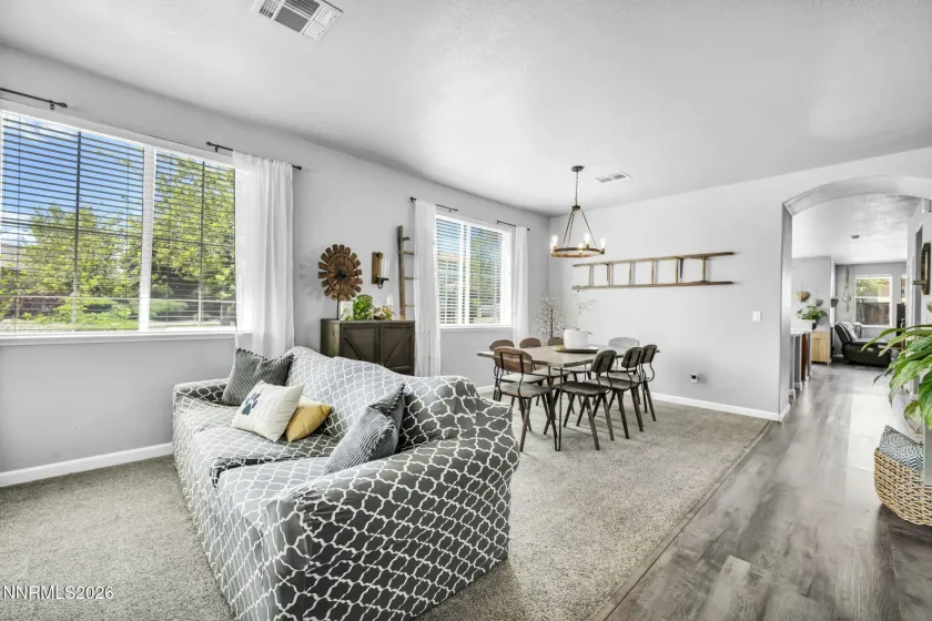 Living Room and Formal Dining