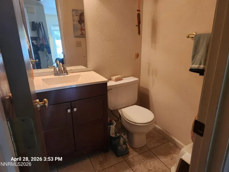 half bath downstairs