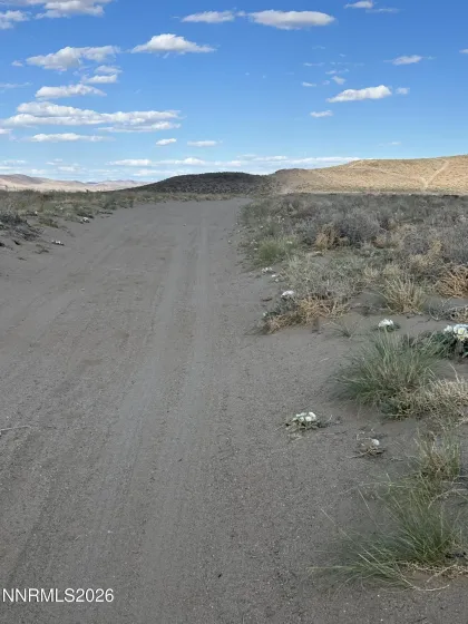View of Holly Ave, with the property on the right.