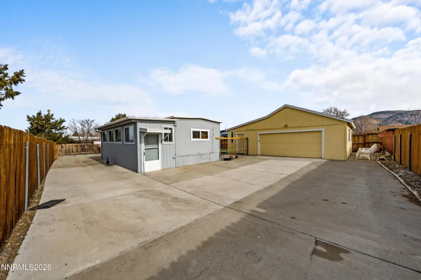 Backyard/Garage