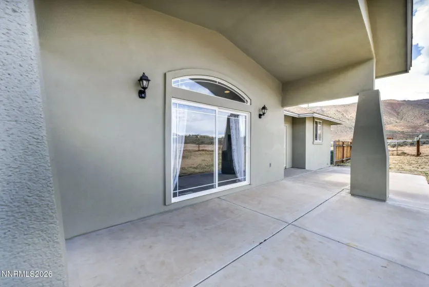 Back patio