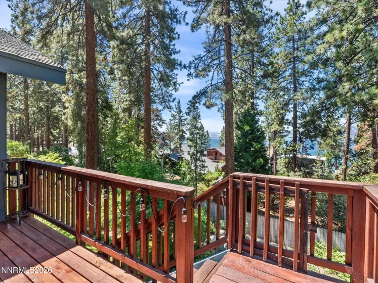 Stairway to the backyard