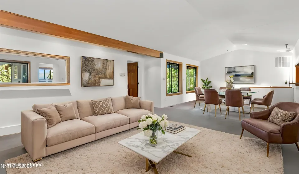 Great room-Living, dining and kitchen