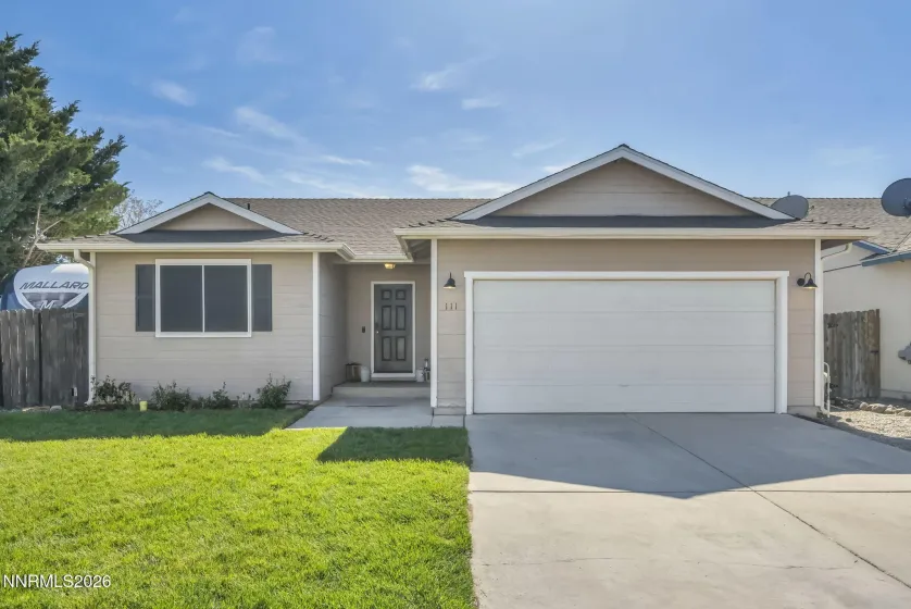 111 Relief Springs, Fernley, Nevada 89408, 3 Bedrooms Bedrooms, ,2 BathroomsBathrooms,Residential,Residential,Relief Springs,260005470