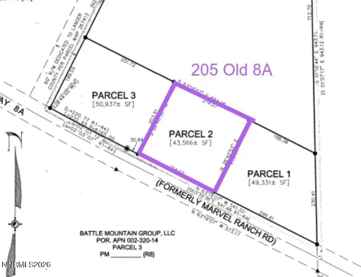 205 Old 8a, Battle Mountain, Nevada 89820, ,Land,Residential,Old 8a,0,260005494