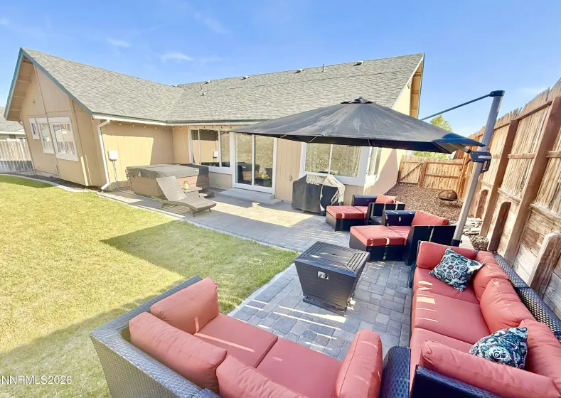 Back patio